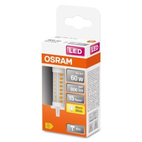 Bec LED Osram LINE, R7s, 6.5W (60W), 806 lm, lumina calda (2700K), ...