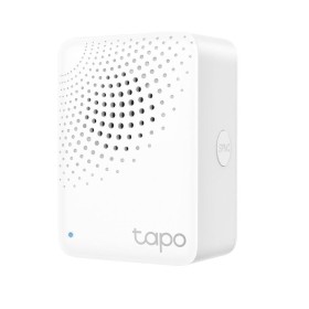 TP-Link Wireless Smart Hub Tapo H100, 2.4GHz Wi-Fi, Protocol: 868 / 922 MHz, dimensiuni: 72 x 62.5 x 51 mm, difuzor incorporat.