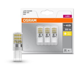 3 Becuri LED Osram Base PIN, G9, 1.9W (20W), 200 lm, lumina calda(2...