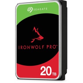 HDD NAS SEAGATE IronWolf Pro 20TB CMR 3.5", 256MB, 7200RPM, SATA, Rescue Services 3 ani, TBW: 550