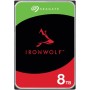 HDD NAS SEAGATE IronWolf 8TB CMR, 3.5", 256MB, 5400RPM, SATA, Rescue Services 3 ani, TBW: 180