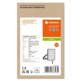 Proiector LED Ledvance FLOODLIGHT ESSENTIAL, 10W, 220-240V, 900 lm,...