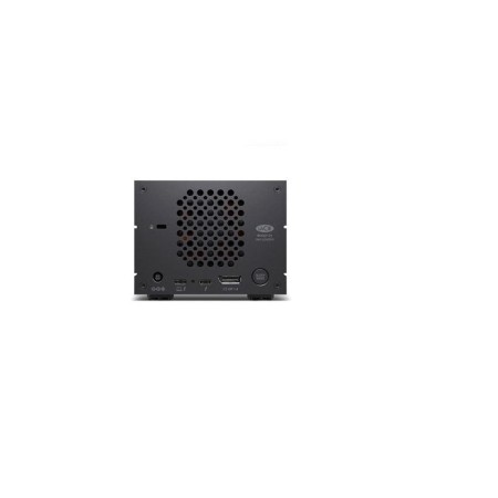 NAS LaCie 2big Dock v2 Thunderbolt 3 40TB, RAID, 2x Thunderbolt 3​ (up to 40Gb/s), 1x USB 3.2 Gen 1 (up to 5Gb/s) USB-C, SD/CF c