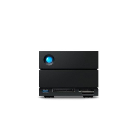 NAS LaCie 2big Dock v2 Thunderbolt 3 32TB, RAID, 2x Thunderbolt 3​ (up to 40Gb/s), 1x USB 3.2 Gen 1 (up to 5Gb/s) USB-C, SD/CF c