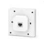 TP-Link Wireless Access Point EAP650-WALL, AX3000 Wireless Dual Band Indoor, 1× 10/100/1000 Mbps Ethernet Port, 1× 10/100/1000 M