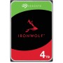 HDD NAS SEAGATE IronWolf 4TB CMR, 3.5", 256MB, 5400RPM, SATA, Rescue Services 3 ani, TBW: 180