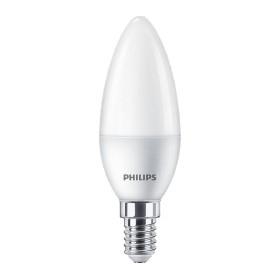 Bec LED Philips B35, E14, 5W (40W), 470 lm, lumina neutra (4000K), mat