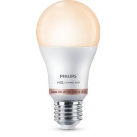 Bec LED inteligent Philips Bulb A60, Wi-Fi, Bluetooth, E27, 8W (60W...