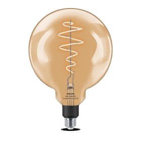 Bec LED inteligent vintage (decorativ) Philips Filament Globe Clear...