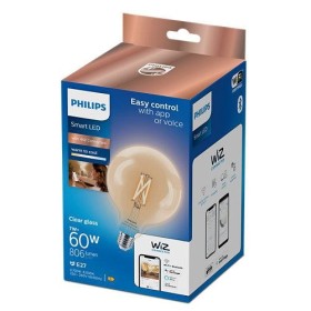 Bec LED inteligent vintage (decorativ) Philips Filament Globe Clear...