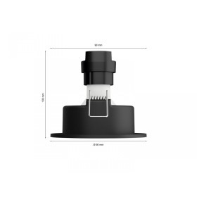 Spot LED RGB incastrat Philips Hue Centura, Bluetooth, GU10, 5.7W, ...