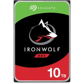 HDD NAS SEAGATE IronWolf 10TB CMR, 3.5", 256MB, 7200RPM, SATA, Rescue Services 3 ani, TBW: 180