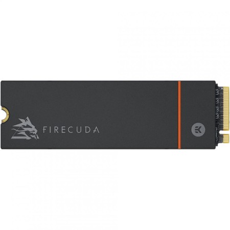 SSD SEAGATE FireCuda 530 HeatSink 500GB M.2 2280 PCIe Gen4 x4 NVMe 1.4, Read/Write: 7000/3000 MBps, IOPS 400K/700K, TBW 640, Res
