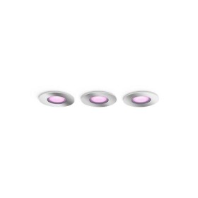 3 Spoturi LED RGB incastrate Philips Hue Xamento, Bluetooth, GU10, ...
