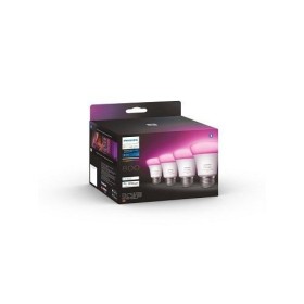 4 Becuri LED RGB inteligente Philips Hue A60, Bluetooth, E27, 6.5W ...