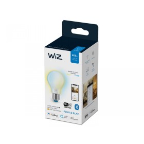 Bec LED inteligent WiZ Connected Whites A60, Wi-Fi, E27, 7W (60W), ...