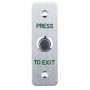Buton de iesire ND-EB24, Iesire contact: NO/NC, material: otel inoxidabil, montare incastrata, dimensiuni: 29x25x92mm